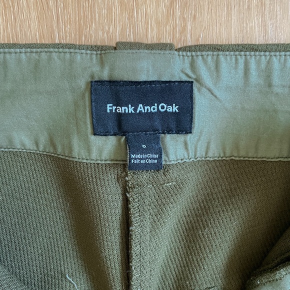 Frank and Oak The Utility Alice Straight Pant in Dark Olive - Picture 5 of 5